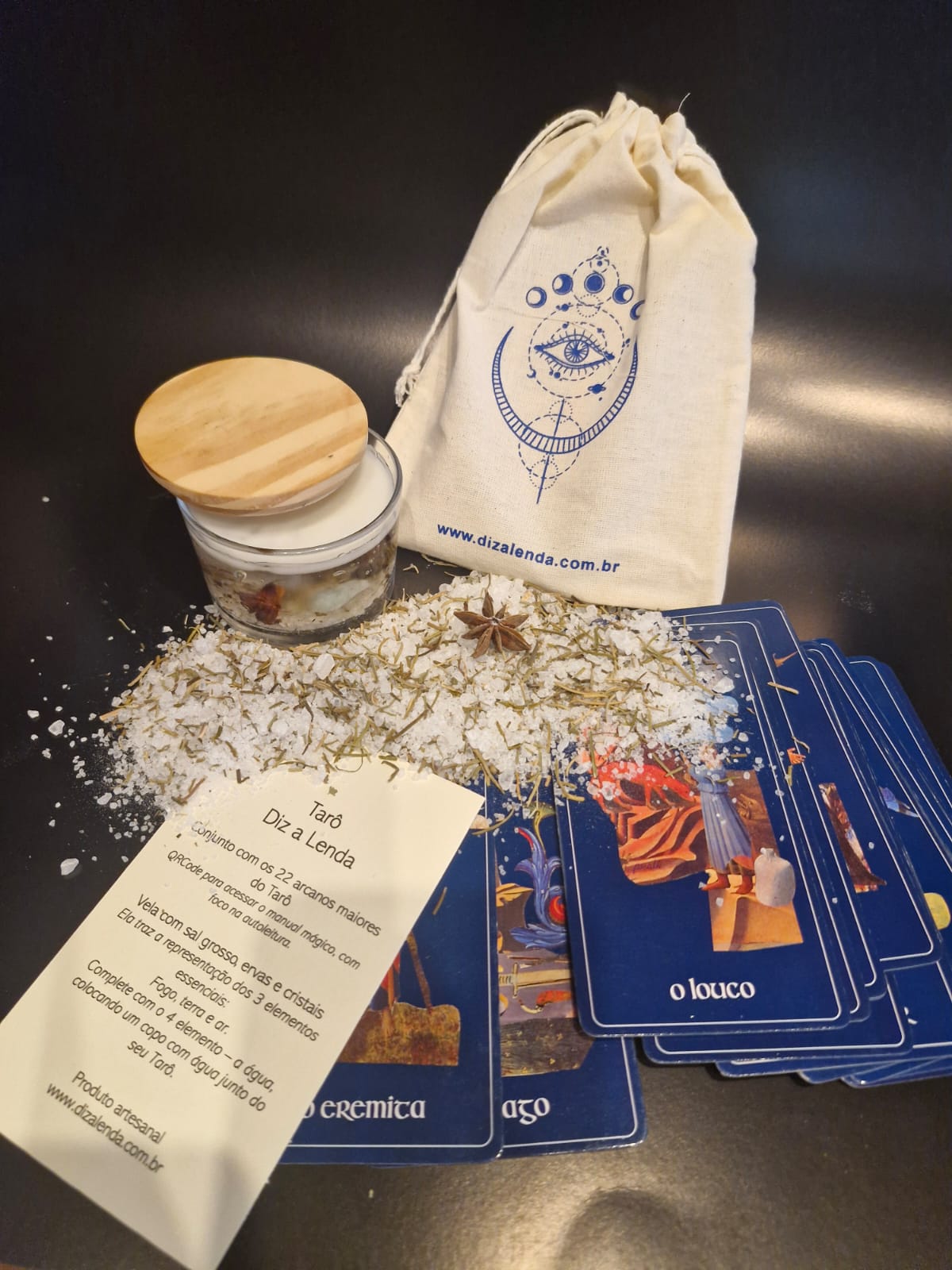 Kit Tarô + Vela