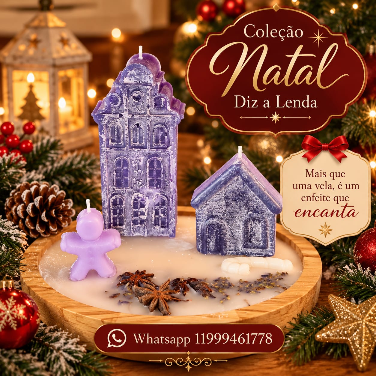 Velas – Coleção Natal Diz a Lenda 6