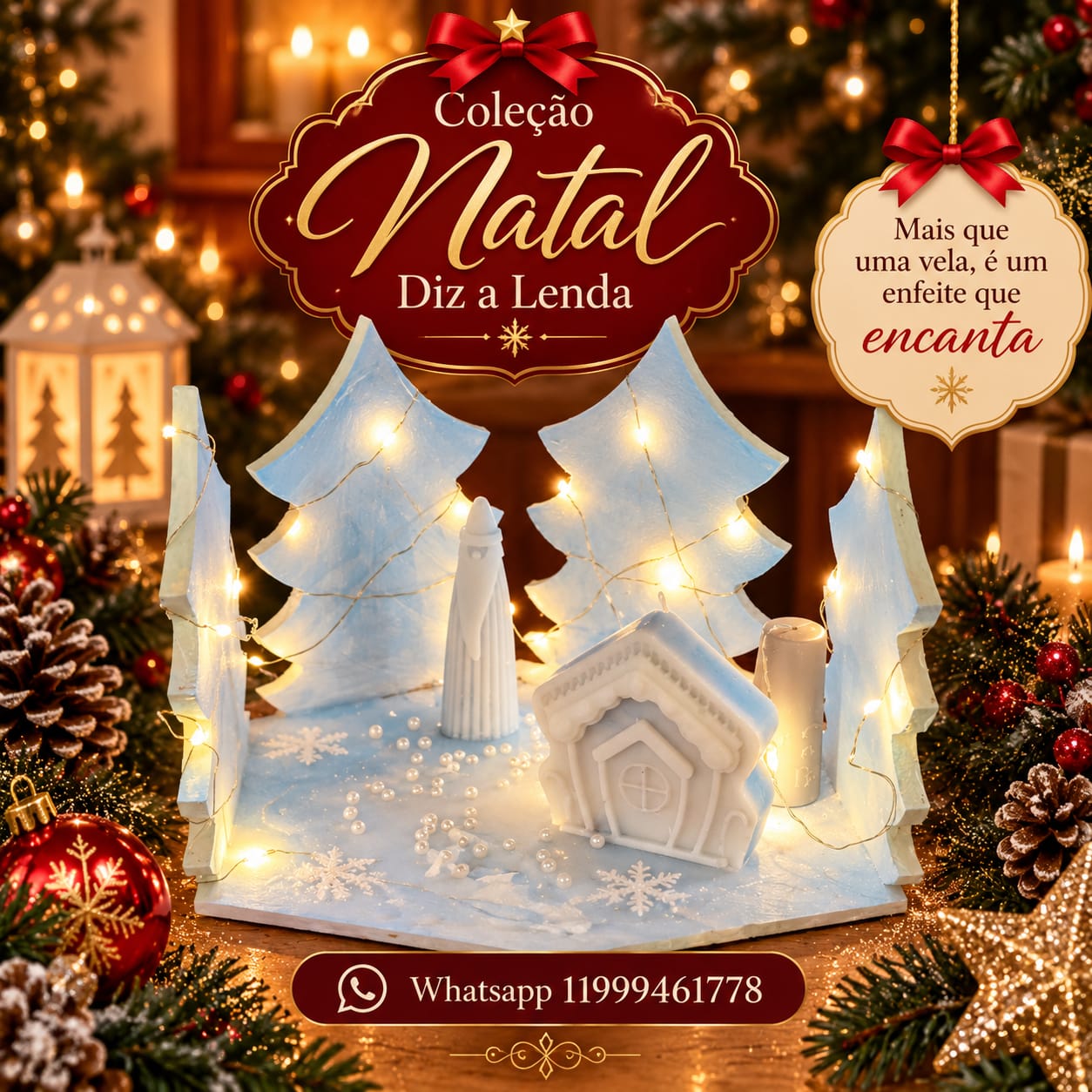 Velas – Coleção Natal Diz a Lenda 7