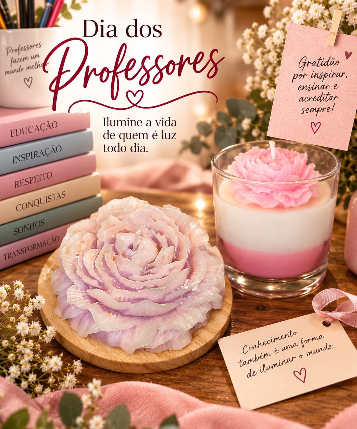 Velas – Dia dos Professores 1