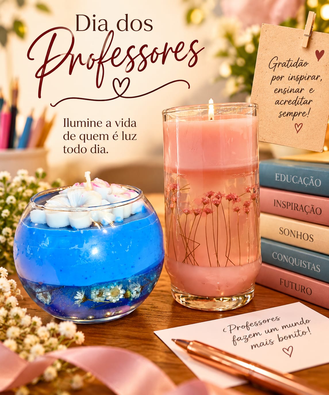Velas – Dia dos Professores 2